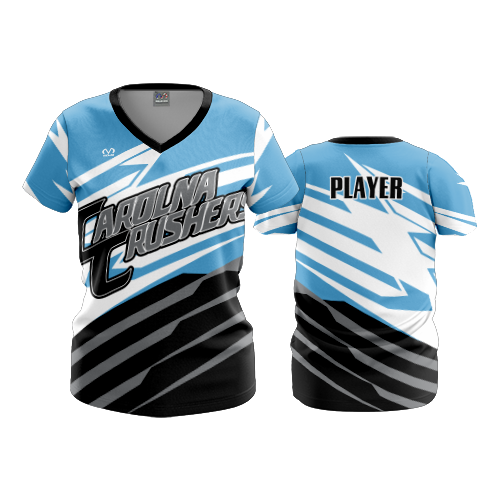 4820 WOMENS V NECK  CAROLINA-CRUSHERS-2