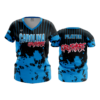 3991 WOMENS V NECK  CAROLINA-CRUSHERS-4