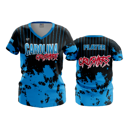 4820 WOMENS V NECK  CAROLINA-CRUSHERS-4