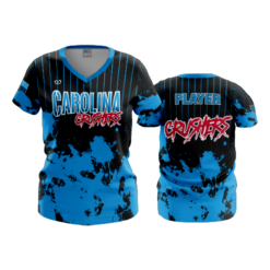 3991 WOMENS V NECK  CAROLINA-CRUSHERS-4