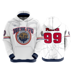 3896 UNISEX FLEECE HOODY IBEW-176-1
