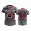 3896 WOMENS NO BUTTON SCOOP NECK IBEW-176-2
