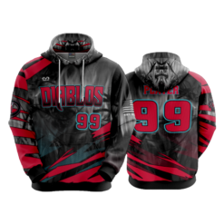 4817 UNISEX FLEECE HOODY DIABLOS-1