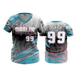 4817 WOMENS V NECK DIABLOS-2