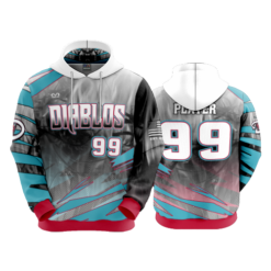 4817 UNISEX FLEECE HOODY DIABLOS-2