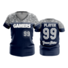 3379 WOMENS V NECK GAMERS-2