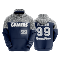 3379 UNISEX FLEECE HOODY GAMERS-2