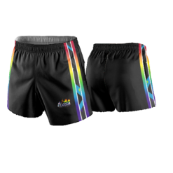 4803 UNISEX HIGH RISE LYCRA MESH SHORTS 1PLY