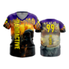 4830 WOMENS V NECK RADIOACTIVE-1