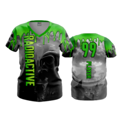 4830 WOMENS V NECK RADIOACTIVE-2