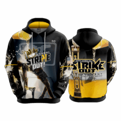 1727 UNISEX FLEECE HOODY KG-SOFTBALL-1