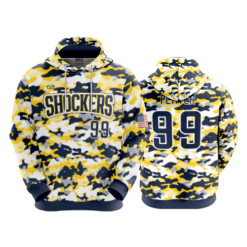 4828 UNISEX FLEECE HOODY SHOCKERS-1