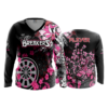 4838 WOMENS V NECK LONGSLEEVE TIP-BREAKERS