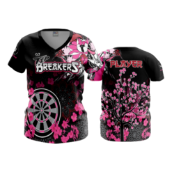 4838 WOMENS V NECK TIP-BREAKERS