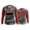 4827 WOMENS V NECK LONGSLEEVE RATTLERS-1