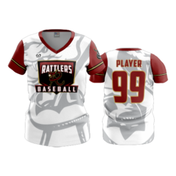 4827 WOMENS V NECK RATTLERS-2