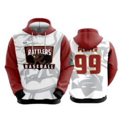 4827 UNISEX FLEECE HOODY RATTLERS-2