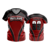 4824 WOMENS V NECK OUTLAWS-1