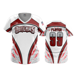 4824 WOMENS V NECK OUTLAWS-2