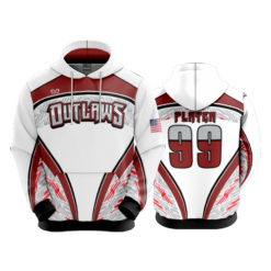 4824 UNISEX FLEECE HOODY OUTLAWS-2