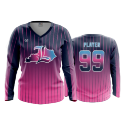 4785 WOMENS V NECK LONGSLEEVE KY-LEGACY-1