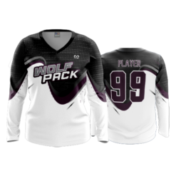 4837 WOMENS V NECK LONGSLEEVE WOLFPACK-1