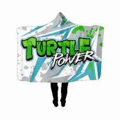 4841 UNISEX FAN WRAP HOODY TURTLE-POWER-1