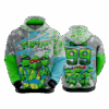 4841 UNISEX FLEECE HOODY TURTLE-POWER-2