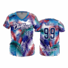 4843 WOMENS V NECK THE-DIRTBAGS-1