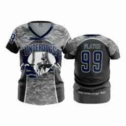 4842 WOMENS V NECK UNDERDOGS-2