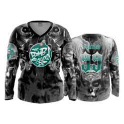 4849 WOMENS V NECK LONGSLEEVE THE-BOMB-SQUAD-2