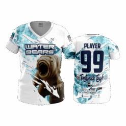 3142 WOMENS V NECK WATER-BEARS-2