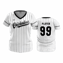 4853 WOMENS V NECK CHICKADEES-1