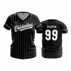 4853 WOMENS V NECK CHICKADEES-2