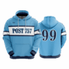 4848 UNISEX FLEECE HOODY POST-757-2