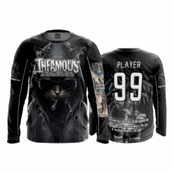 1727 MENS SPORT CREW NECK LONGSLEEVE KG-SOFTBALL-INFAMOUS-1