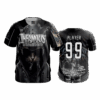 1727 MENS FULL BUTTON DOWN KG-SOFTBALL-INFAMOUS-1