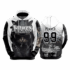 1727 UNISEX FLEECE HOODY KG-SOFTBALL-INFAMOUS-2