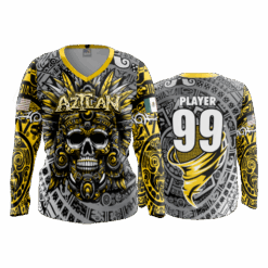 3932 WOMENS V NECK LONGSLEEVE AZTLAN-2025-1