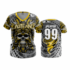3932 WOMENS V NECK AZTLAN-2025-1