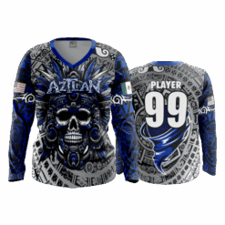 3932 WOMENS V NECK LONGSLEEVE AZTLAN-2025-2