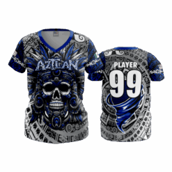 3932 WOMENS V NECK AZTLAN-2025-2
