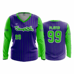 4861 WOMENS V NECK LONGSLEEVE SMASH-SHACK-2