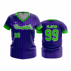 4861 WOMENS V NECK SMASH-SHACK-2
