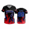 4857 WOMENS V NECK TEAM-OHIO-8U-1