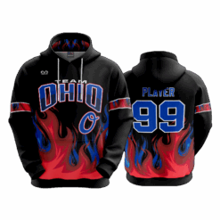 4857 UNISEX FLEECE HOODY TEAM-OHIO-8U-1
