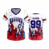 4857 WOMENS V NECK TEAM-OHIO-8U-2