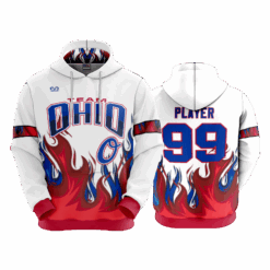 4857 UNISEX FLEECE HOODY TEAM-OHIO-8U-2