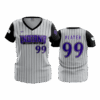 3879 WOMENS V NECK DROPPIN-BOMBS-2