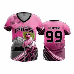 4860 WOMENS V NECK PUGET-SOUND-PIGS-2